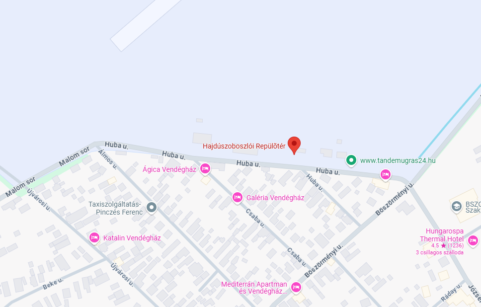 hajdúszoboszló repülőtér